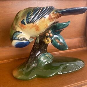 Gort China Company Blue Cap - Bone China  1940's GORT Blue Cap Bird Figurine